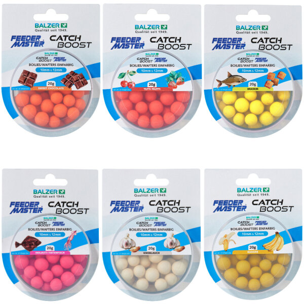Balzer Feedermaster Catch Boost Boilie Wafter einfarbig 10/12mm