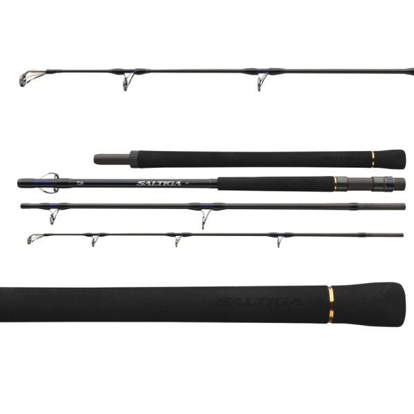 Daiwa Saltiga Stickn Pop Portable Rute 8,3ft 2,50m 80-125g 4-teilig