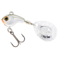 Westin DropBite Tungsten Spin Tail Jig 7,0g Clear Olive