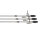 Fox Edges Tuff Tungsten Tubing Heli-Clip Rigs 3pcs