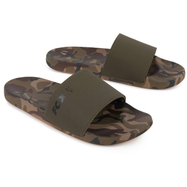 Fox Camo Sliders Badelatschen