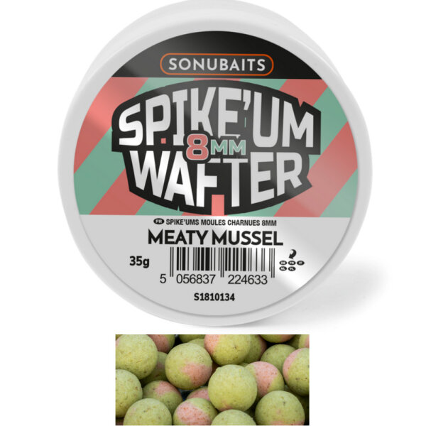 Sonubaits Spikeum Wafter Meaty Mussel 8mm