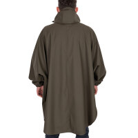 Fox Khaki Poncho One Size