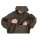 Fox Khaki Poncho One Size