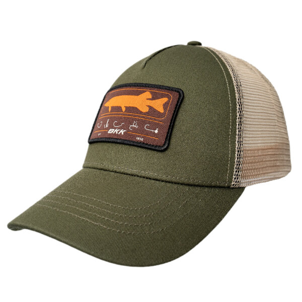 BKK Pike Trucker Hat Green Basecap