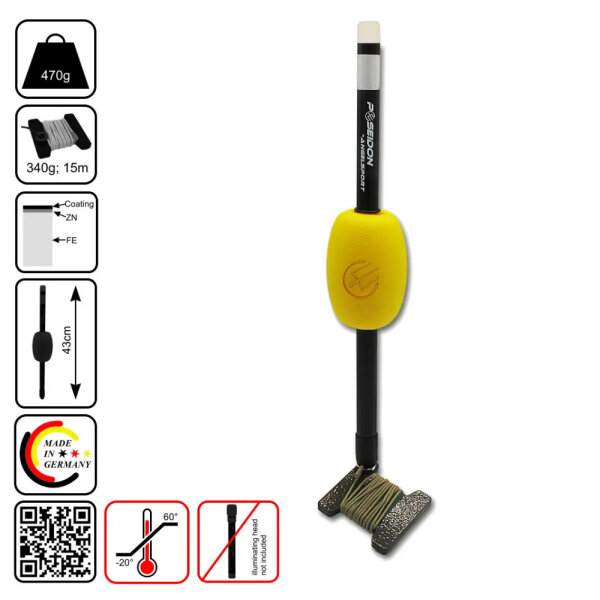 Poseidon Illuminated Marker Buoy Base