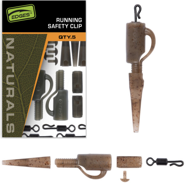 Fox Edges Camo Running Safety Clip Kit 5pcs