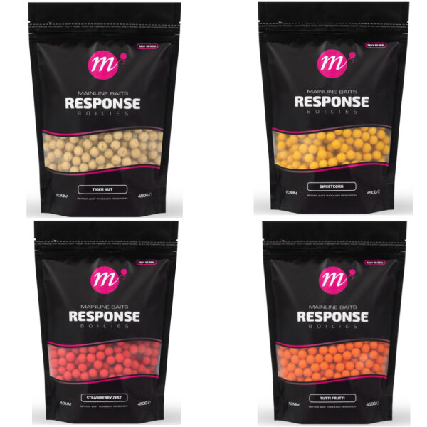 Mainline Shelf Life Boilies Response 10mm 450g