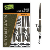 Fox Edges Naturals Slik Lead Clip Kit 5pcs