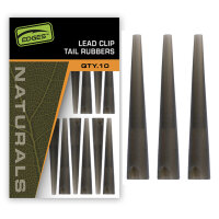 Fox Edges Naturals Lead Clip Tail Rubbers 10pcs