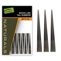 Fox Edges Naturals Naked Line Tail Rubbers 10pcs