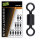 Fox Edges Swivels 10pcs