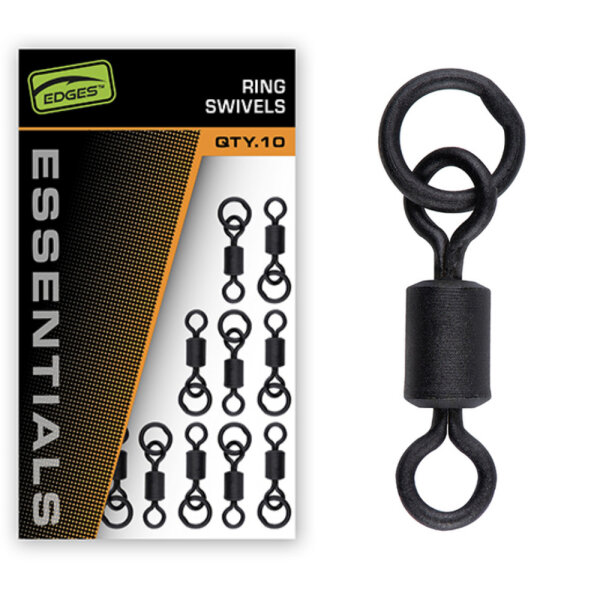 Fox Edges Ring Swivel 10pcs