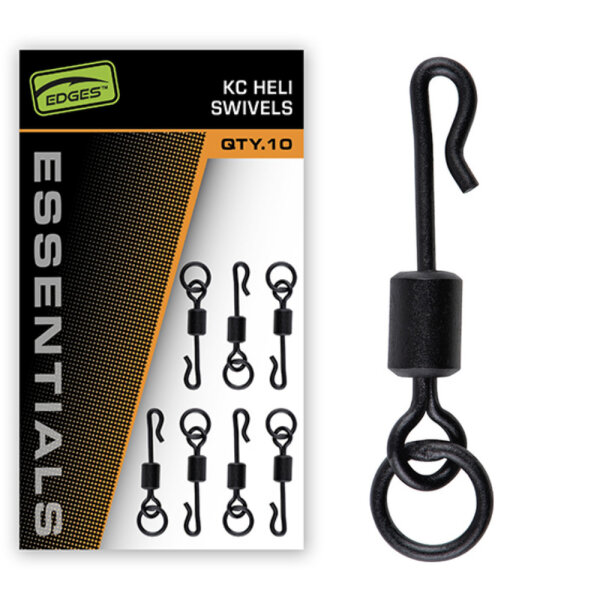 Fox Edges KC Heli Swivels 10pcs