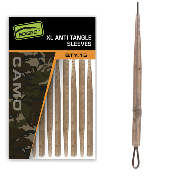 Fox Edges Camo XL Anti Tangle Sleeves 15pcs