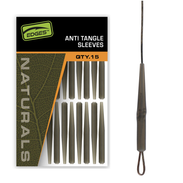 Fox Edges Naturals Anti Tangle Sleeves 15pcs