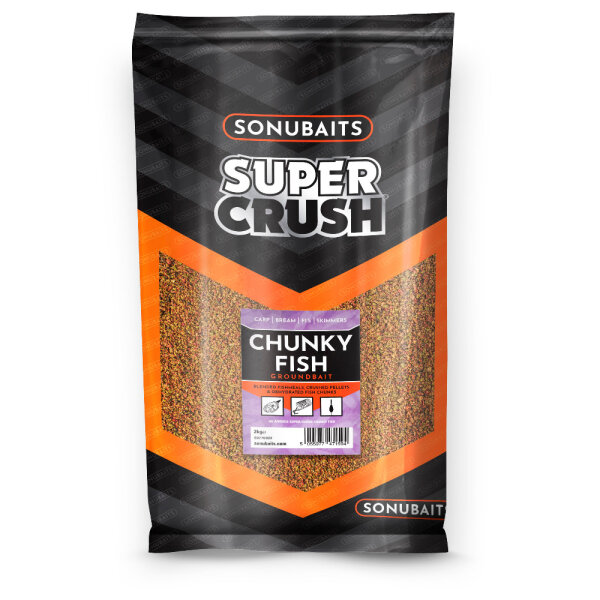 Sonubaits Super Crush Chunky Fish Groundbait 2kg