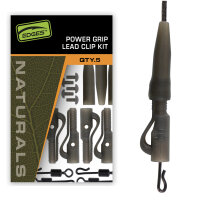 Fox Edges Naturals Power Grip Lead clip kit x 5pcs