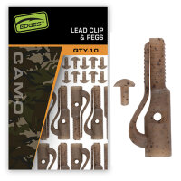 Fox Edges Camo Lead Clip + Pegs 10pcs