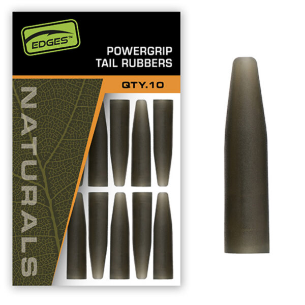 Fox Edges Naturals Powergrip Tail Rubbers