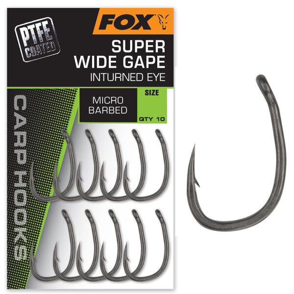 Fox Super Wide Gape inturned Eye Haken