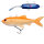 Pulzbait Roach Kit 15cm Gold Fish