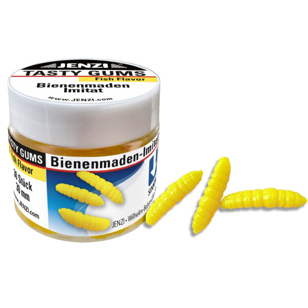 Jenzi Bienenmaden Imitat 3cm gelb
