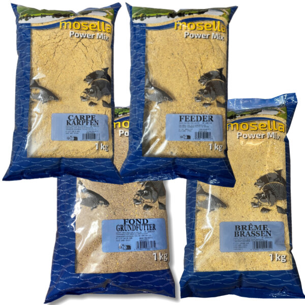Mosella Power Mix Futter 1kg Anlockfutter