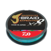 Daiwa J-Braid Expedition X8E multi color 10m