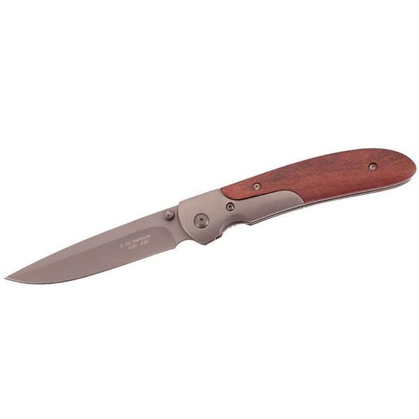 Herbertz CJH Einhandmesser, Holzeinlage