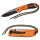 Herbertz Einhandmesser, orange/Paracord