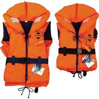 Fladen Rettungsweste orange Level 100N EN Life Jacket Junior 30-40kg